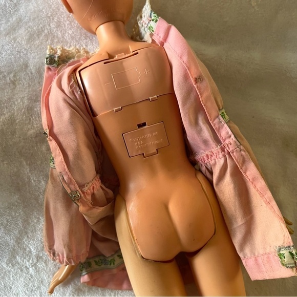 1971 Mattel My Best Friend Cynthia Vintage Battery Operated Doll UNTESTED - Picture 6 of 9